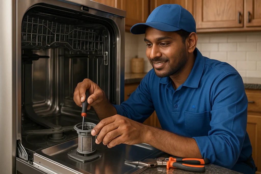 Dishwasher repair service